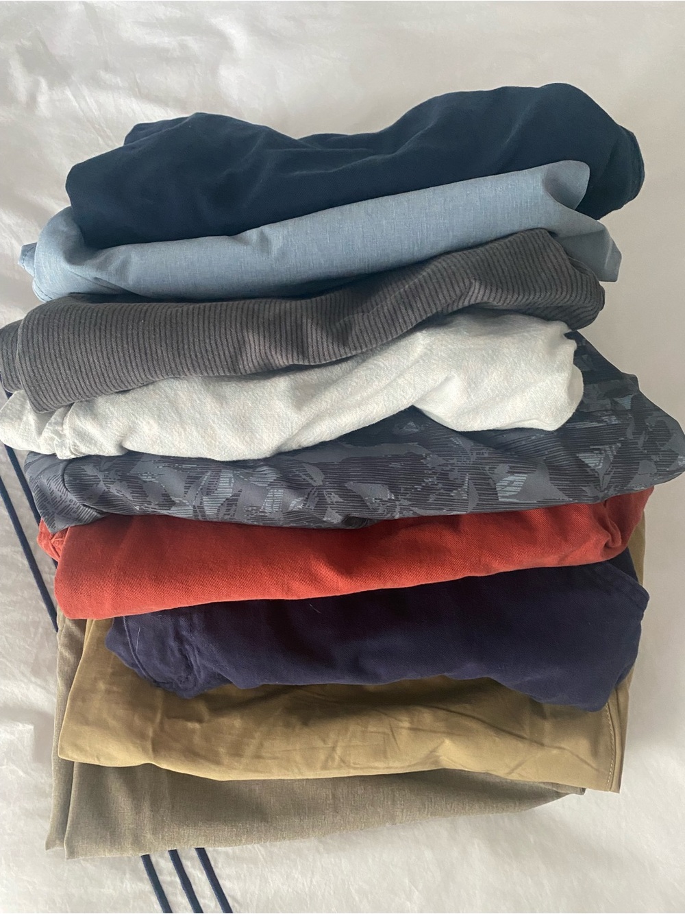 10 Pairs Casual Men’s Shors- Multi Color-7 pairs 38 waist 2 pair 36 & 1 40 waist